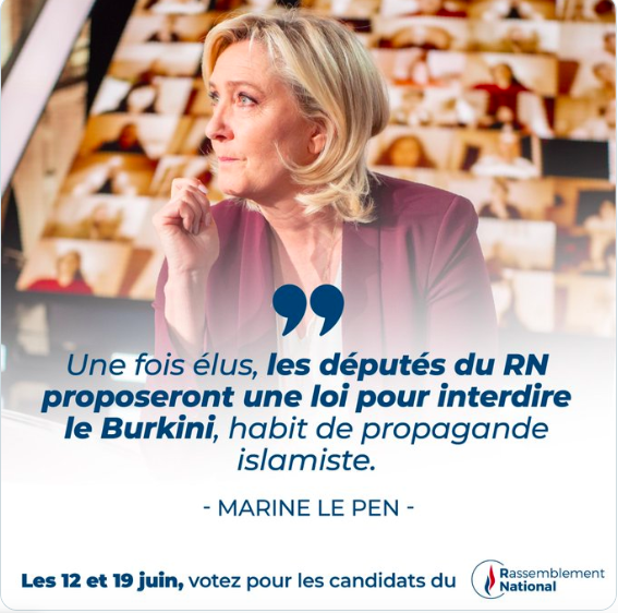 What do women want? How women are portrayed in Marine Le Pen’s Rassemblement National